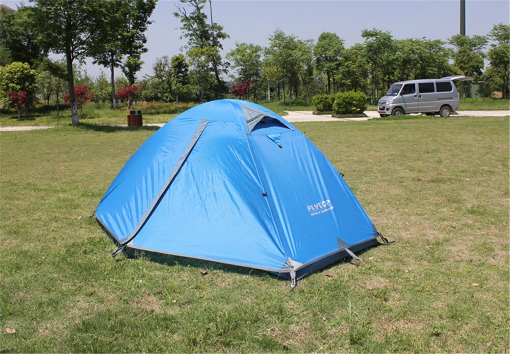 Cheap Goat Tents Lightweight Camping Tent Backpacking Double Layer Outdoor Tents Waterproof Single Person For Hiking Tourism Tent   
